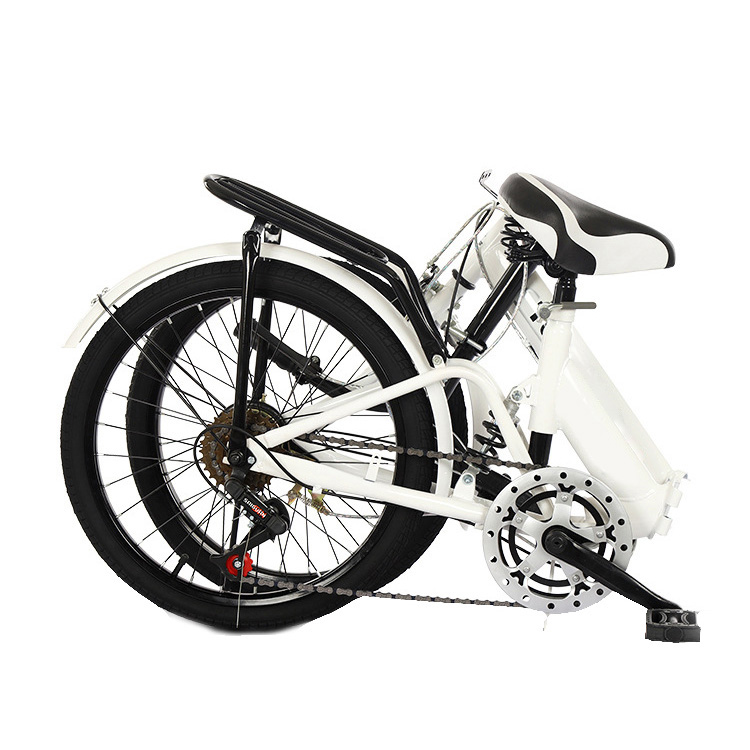 Foldy Bike Αεροδυναμικό Σπαστό Ποδήλατο με Φρένα Μπρός/ Πίσω, Αναδιπλούμενο Σκελετό & Τιμόνι, Ανακλαστήρα Πίσω & Δυνατότητα Τοποθέτησης Καλαθιού